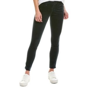 J Brand Zion Mid Rise Skinny Moorland Velvet Jeans